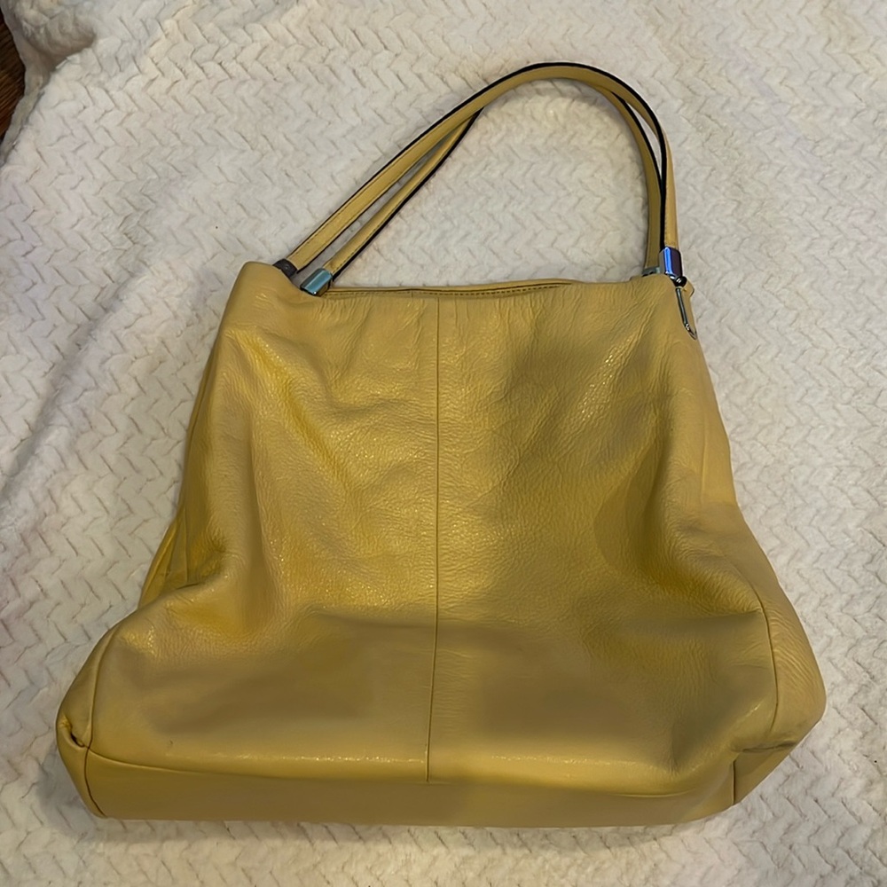 Leather Coach Bag